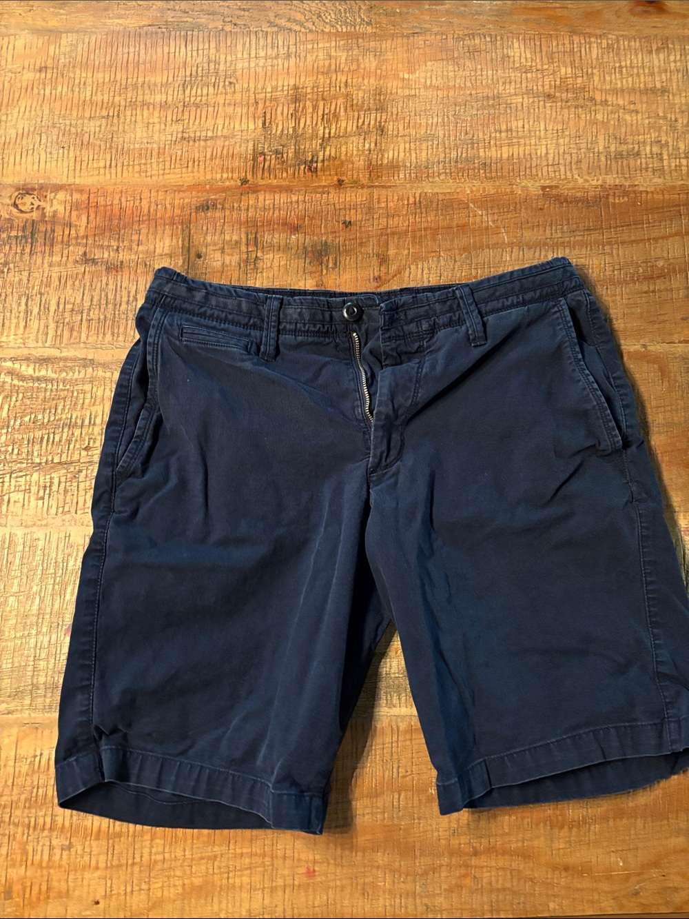 GAP Navy Blue Men’s Flat Front Shorts